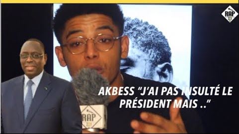 (Vidéo) « Insµltes » Envers Le Président Macky Sall : AKBESS “j’ai pas insulté le président mais j’ai juste dit …”