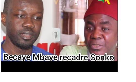 Audio : Becaye Mbaye à Sonko  » Meuno xoulo akk journaliste yi, Xouloo akk opposition bi.. »