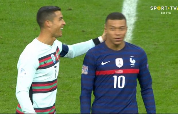 Vidéo- Les retrouvailles entre Mbappé et Ronaldo !