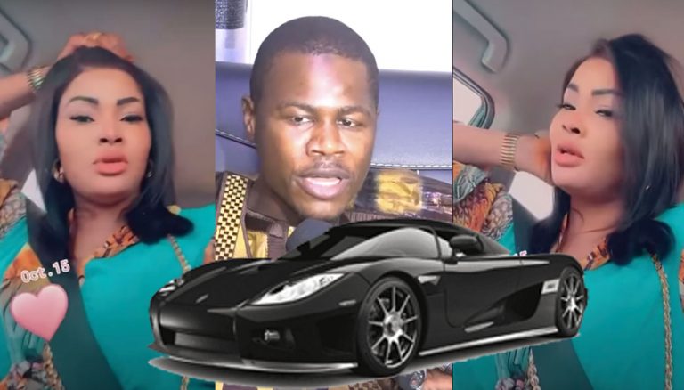 (Vidéo) : Soumboulou « heureuse comme jamais »dans sa nouvelle voiture de 13 Millions offerte par Diop Khass