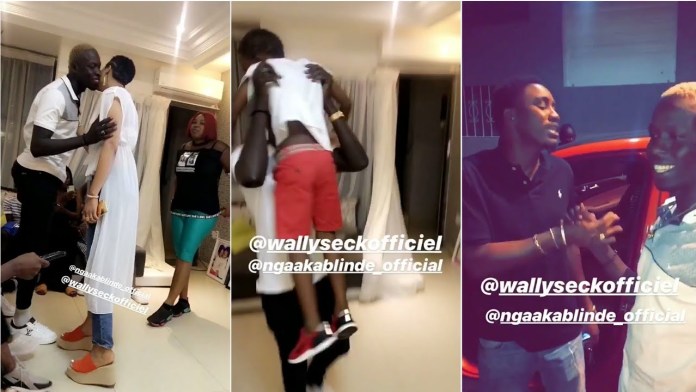 Le fils de wally seck est fan de Ngaaka Blindé …(Vidéo)