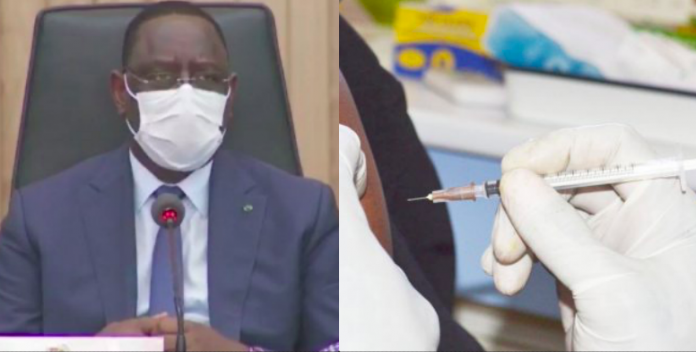 Covid-19 :Macky Sall » les Sénégalais seront bel et bien vaccinés »…Découvrez la première cible