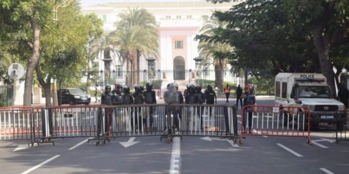 Manifestation à Dakar