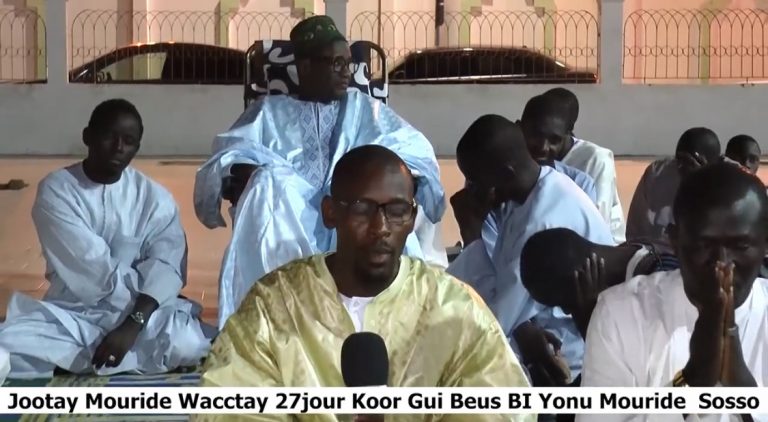 Wacctay Koor Gui: Serigne Abdou Samad Sohibou célèbre le jour où la confrérie Mouride a été fondée (Vidéo)