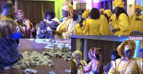 Nuit du Bazin: Sagnsé Drianké, maquillage pointus, l’argent à flot…Une gambienne fait circuler des dollars