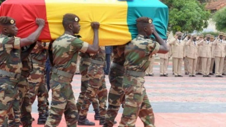 Armée sénégalaise en deuil Ziguinchor