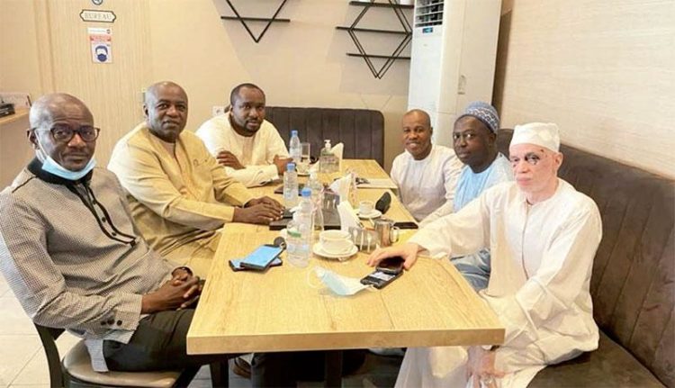 Elimane Lam ,Lamotte, Mbaye Diouf Dia, Babacar Ndiaye et Amara Traoré