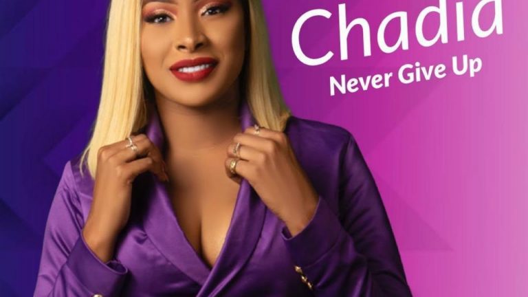 Chadia dévoile son nouveau single “Never Give up”