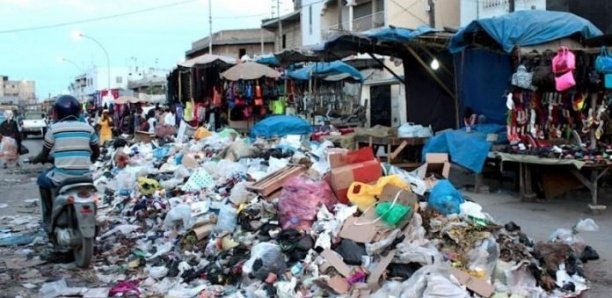 Pikine: Le marché « joola » sévèrement touché par la forte pluie