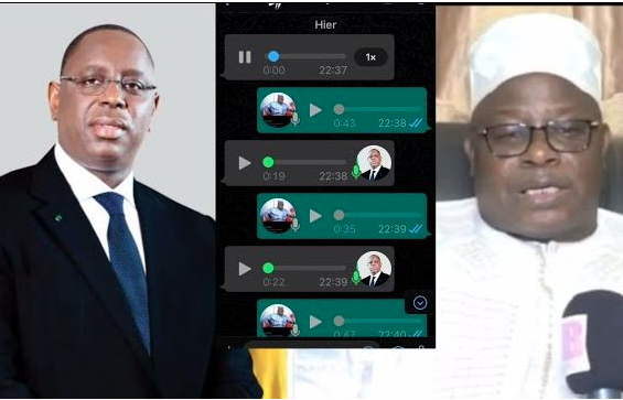 Version Sa Ndiogou – Discussion Whatsapp entre Macky Sall et Bougazelli après la diffusion de la vidéo fuitée : “Wouy yakouna”