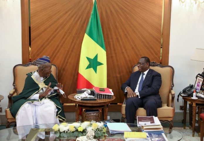 Président Macky Sall et Serigne Mahi Niass