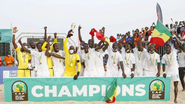 Meilleur sportif sénégalais de l’année: Les Lions du Beach Soccer récompensés par l’ANPS