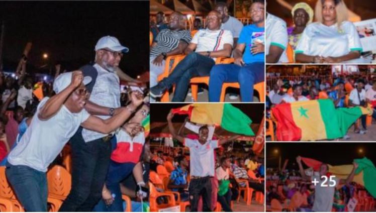 CAN 2021 : Le groupe Magic System de la Côte d’Ivoire a vibré au rythme des Lions du Sénégal (Photos)￼