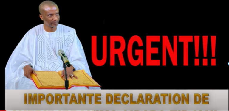 Insultes contre les Wolofs : Chérif Ibrahim Aïdara Tidiani présente ses plates excuses aux Sénégalais (audio)￼