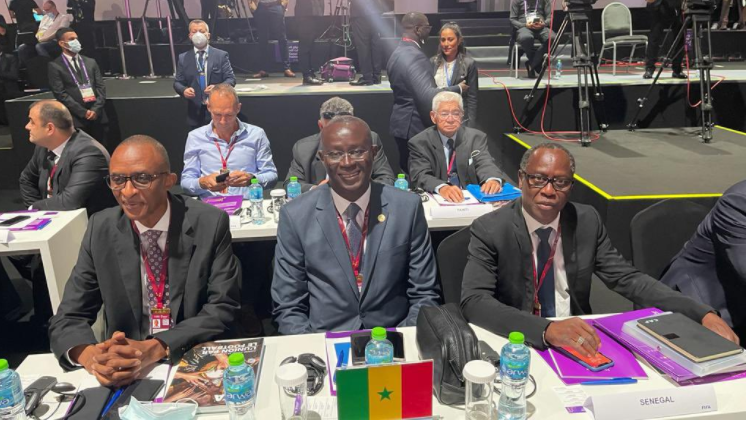72e congrès de la FIFA : La délégation sénégalaise au Qatar (Photos)￼