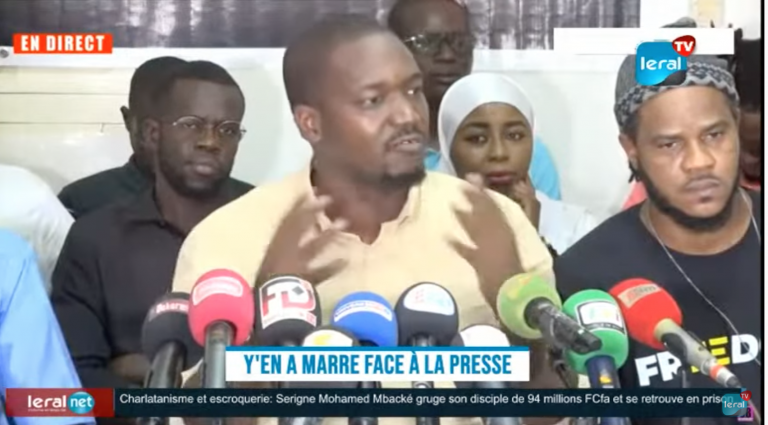 Urgent – Insécurité à Dakar, législatives : Y en a marre exige la démission immédiate de Antoine Diom ….￼