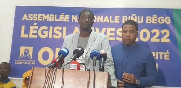 Revivez la déclaration de Bougane Gueye Dany