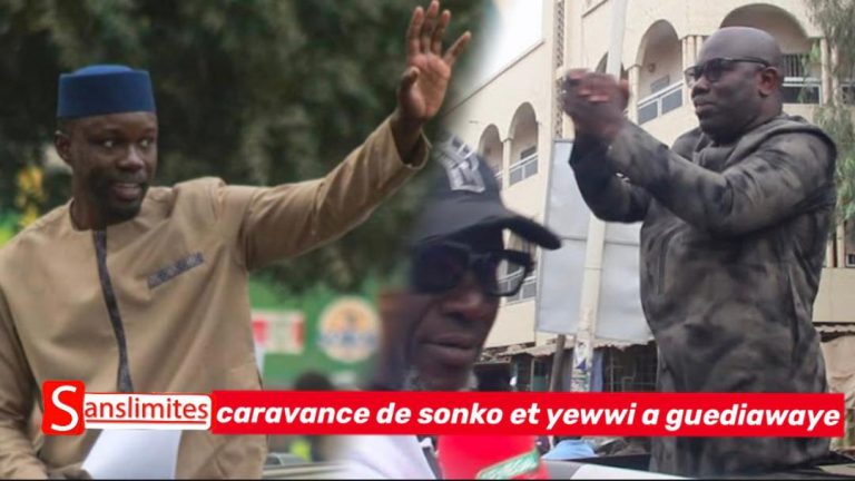 🔴Direct: Caravane de Sonko et yewwi askane wi à Guediawaye avec Ahmed Aïdara et Assane Diouf (Video)
