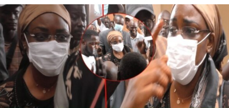 Les images du calvaire de Marieme Faye Sall au siège de l’Apr, « où sont les vigiles? » (vidéo)￼