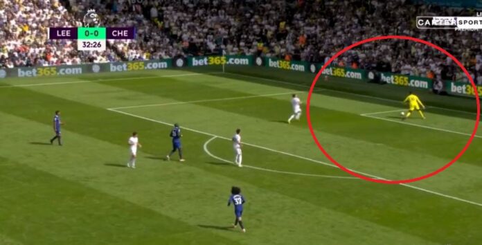 Leeds vs Chelsea : L’énorme erreur de Edouard Mendy, il offre le but à l’adversaire (vidéo)￼