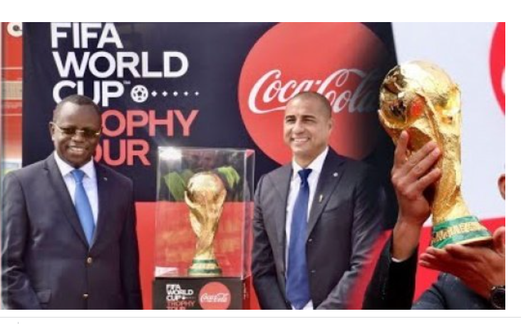 Vidéo-Coupe du monde : Les temps forts de l’arrivée du trophée à Dakar