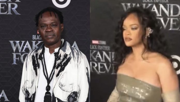 Black Panther: Baba Maal partage le tapis rouge avec Rihanna