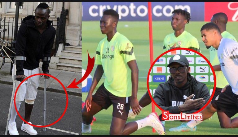 Vidéo-le coach Aliou CISSE livre les dernières infos sur la blessure de Sadio Mané
