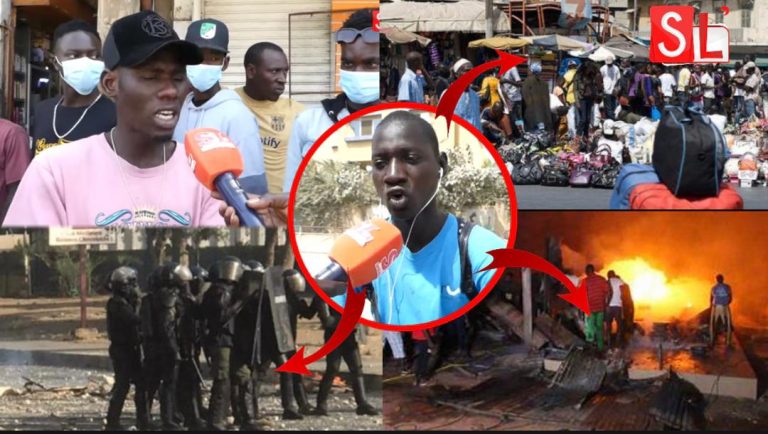 Vidéo – Affrontement avec les policiers, les ambulants du marché Diot s’en prennent au maire“ligueyou fi dara