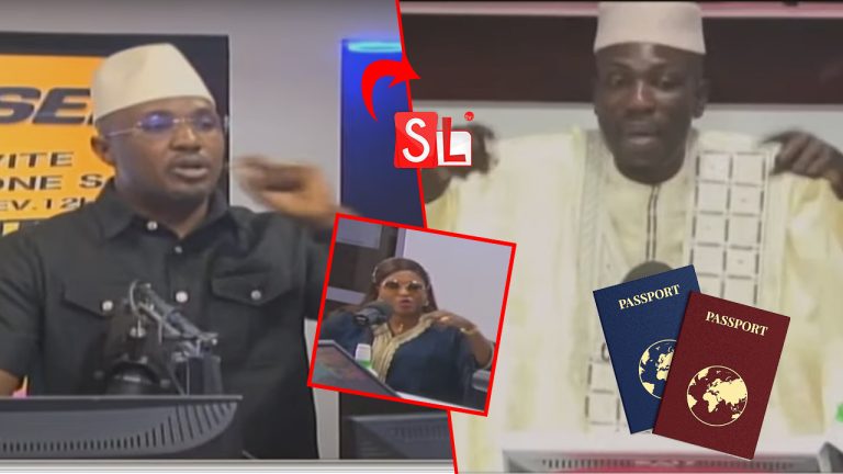 Xoulo bou tangue entre Kalifon Alima et Cheikh Sarr en direct « amo droit am passeport diplomatique  » (vidéo)