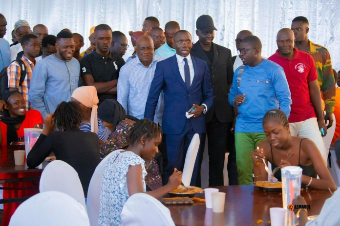 dg du Coud Maguette Sène inaugure un restaurant provisoire et salle multiservice