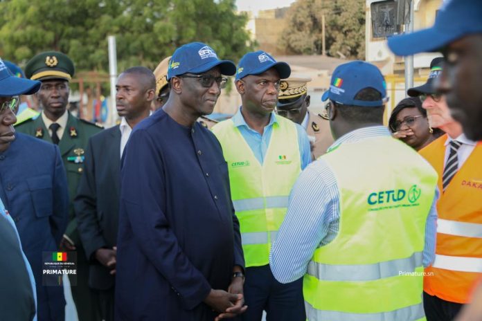 Guédiawaye : Amadou Ba visite le chantier du BRT après les saccages