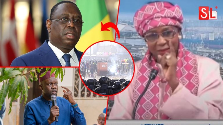 Vidéo-Situation tendue du pays: Amsatou Sow Sidibé « guisoon naa affaire yi Macky nay wax ak gestoukat yi »