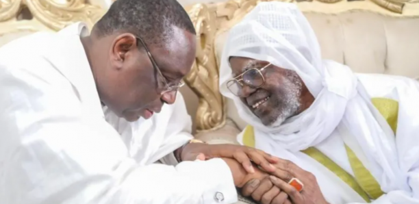 Macky Sall délivre son message d'adieu à Serigne Mountakha