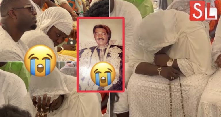 Vidéo – Décès de son père, Bijou Ngoné craque et fond en larmes devant le public“ ndyssane Dawna yaram