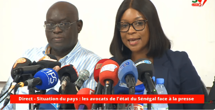 avocats de l'Etat du Sénégal