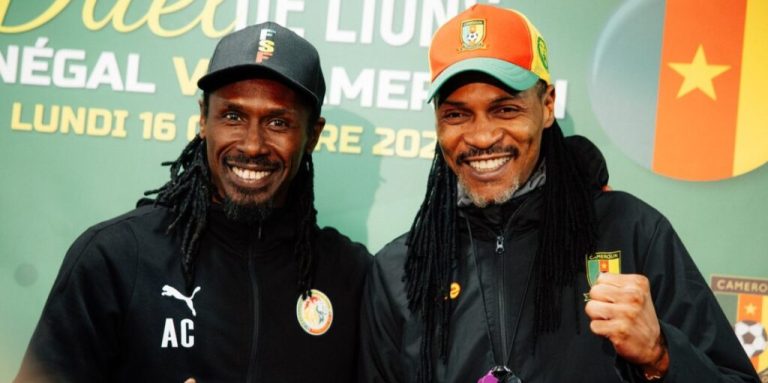 Sénégal/Cameroun – Aliou Cissé raille Rigobert Song: « Depuis qu’il sait qu’on va les jouer, je ne l’ai plus … »