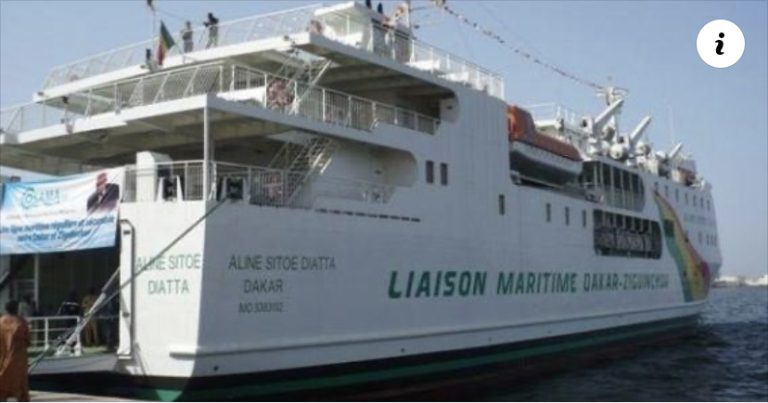 Une pétition pour la reprise de la ligne maritime Dakar-Ziguinchor recueille plus de 3000 signataires en 24h