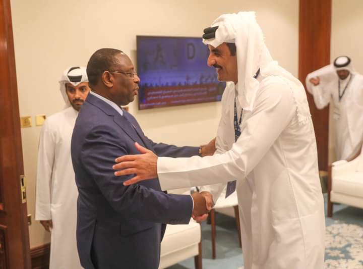21ème Forum de Doha : Rencontre entre Macky Sall et l’Emir du Qatar