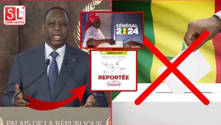 Urgent : Macky Sall reporte l’élection présidentielle et annonce un dialogue national (Vidéo)