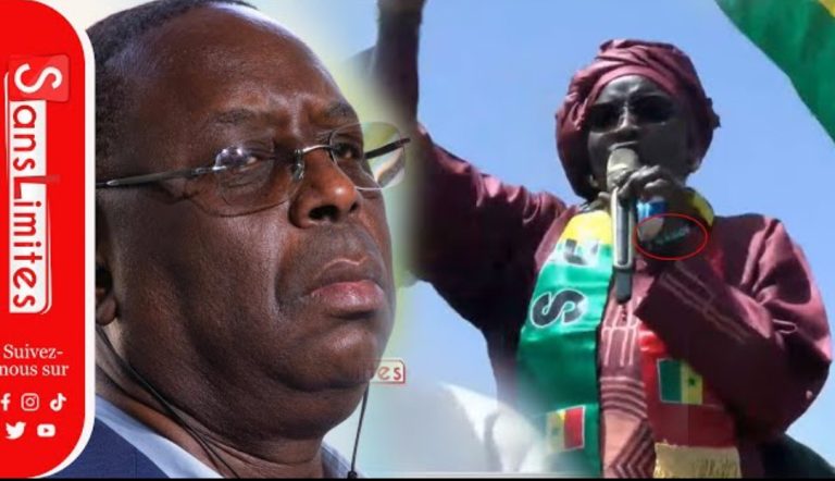 Bracelet pastef à la main Mimi Touré adoube le public « Mister President your time is over… » (Vidéo)