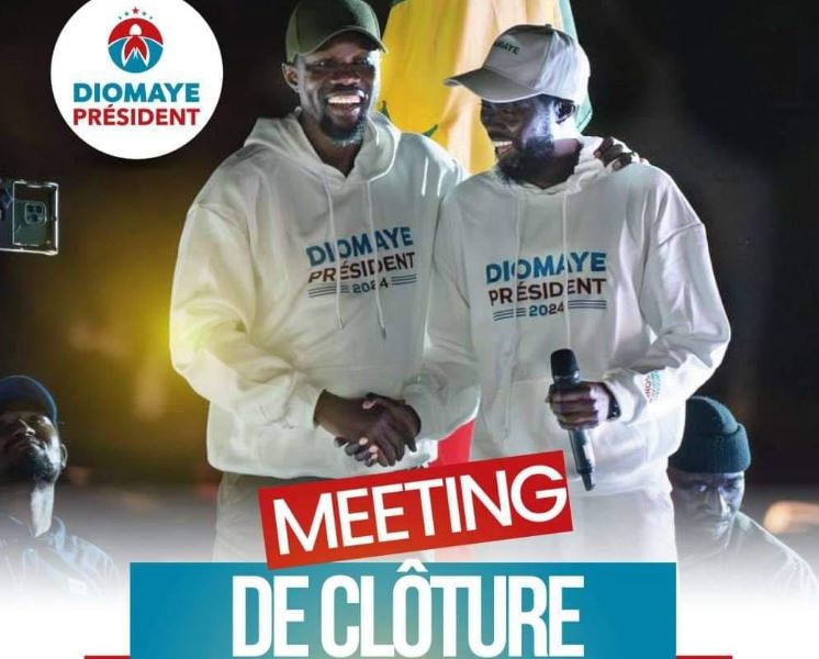 Présidentielle 2024 : La coalition Diomaye président clôture sa campagne au Stade Caroline Faye de Mbour