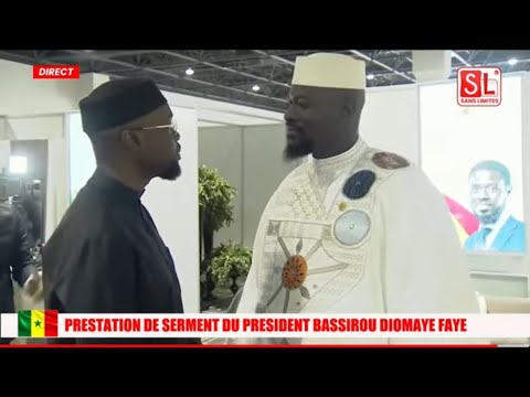 Vidéo – Échanges très sympathique entre le Pr Ousmane Sonko et le président Mamadou Doumbouya