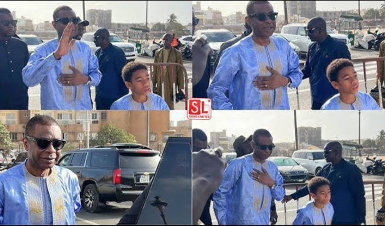 Vidéo – Massalikul Jinan : Youssou Ndour débarque avec son fils lors de la korité…