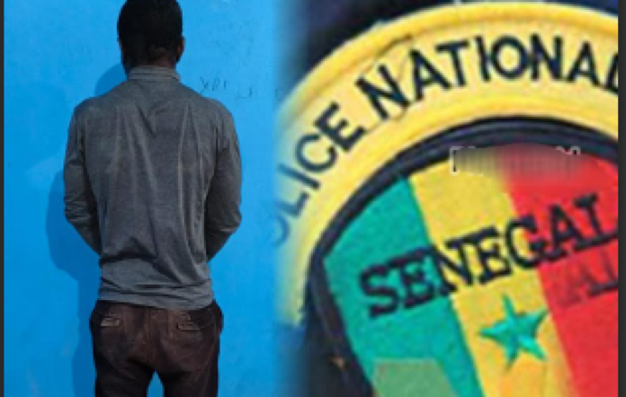 Ghanéen arrêté à Jaxaay